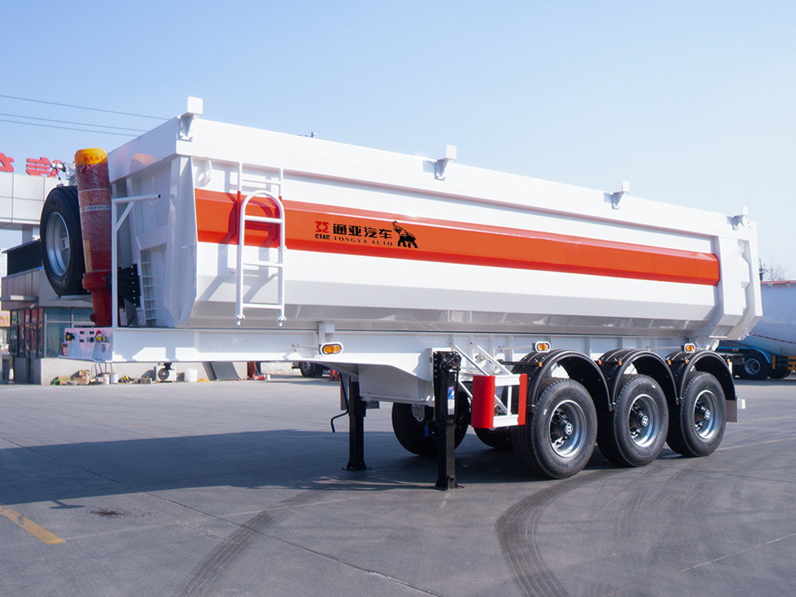 后翻自卸半掛車（出口輕型）